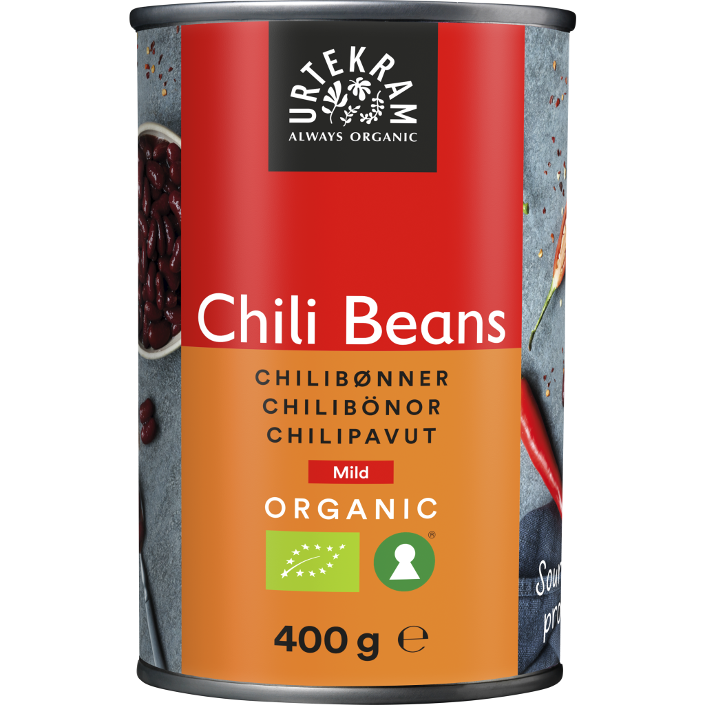 Kjøp Urtekram Chili Beans Boks Ø 400 g Mecindo